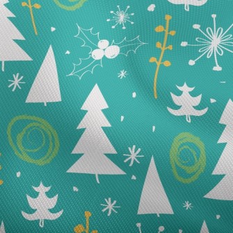 Warm Winter Christmas Tree Dobby