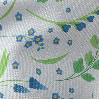 Small And Cute Flowers Waterproof Canvas