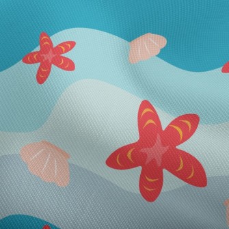 Bright Starfish Shells Dobby