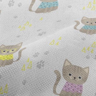 Smart And Well-behaved Cat Performance Linen