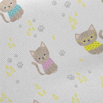 Smart And Well-behaved Cat Twill