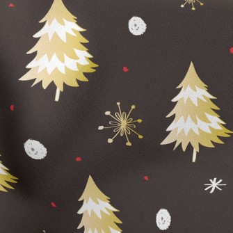 Glittering Christmas Tree Stretch Ponte