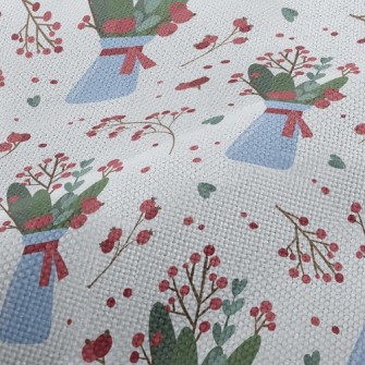 Christmas Style Potted Plants Performance Linen