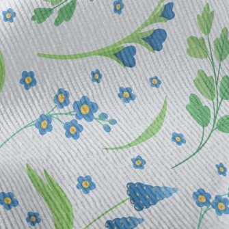 Small And Cute Flowers Standard Corduroy