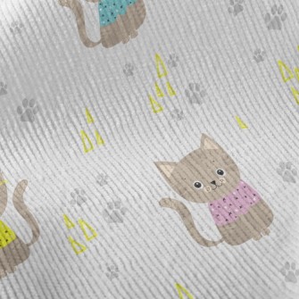 Smart And Well-behaved Cat Standard Corduroy