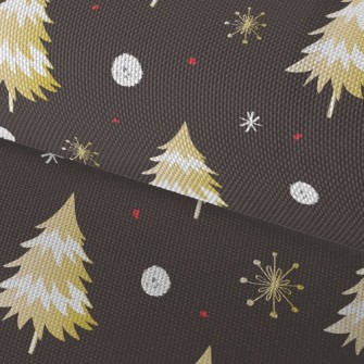 Glittering Christmas Tree Waterproof Oxford