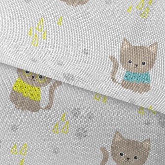 Smart And Well-behaved Cat Waterproof Oxford