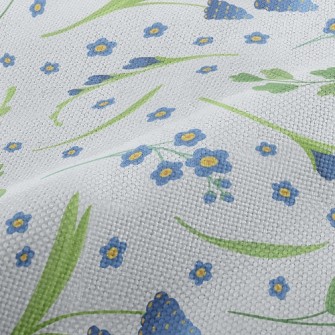 Small And Cute Flowers Performance Linen