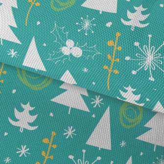 Warm Winter Christmas Tree Waterproof Oxford