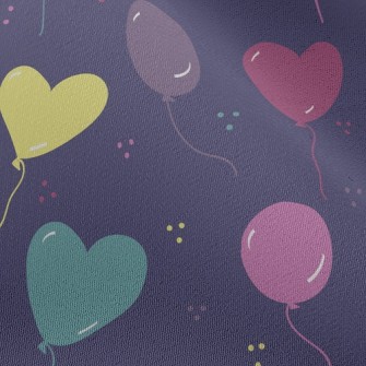 Love Shaped Balloons Chiffon