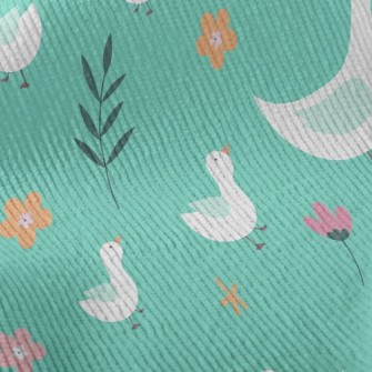 Mother Goose And Gosling Standard Corduroy