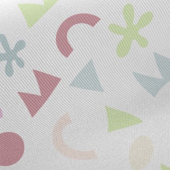 Colorful Color Blocks Twill