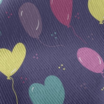 Love Shaped Balloons Standard Corduroy