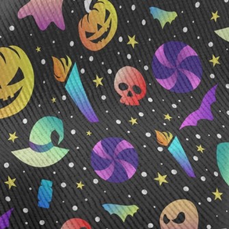 Colorful Fluorescent Pumpkin Standard Corduroy