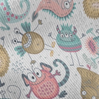 Naughty And Gentle Little Ghos Standard Corduroy