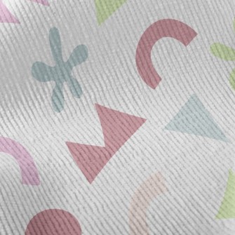 Colorful Color Blocks Standard Corduroy