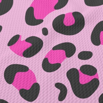 Stylish And Pretty Leopard Pri Birdseye Piqué