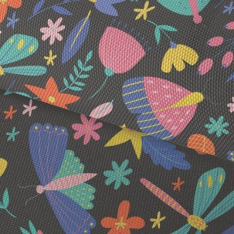 Colorful Butterfly Dragonfly Waterproof Oxford