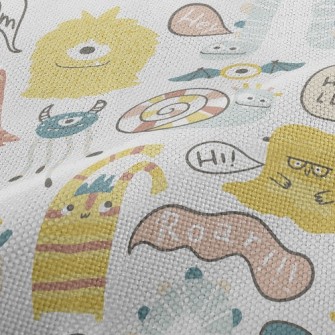 Halloween Funny Little Monster Performance Linen