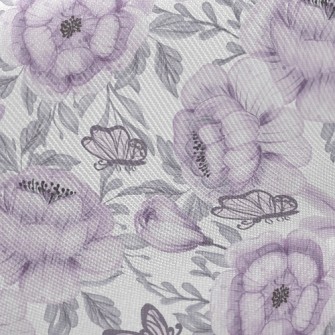 Psychedelic Large Flower Butte Twill