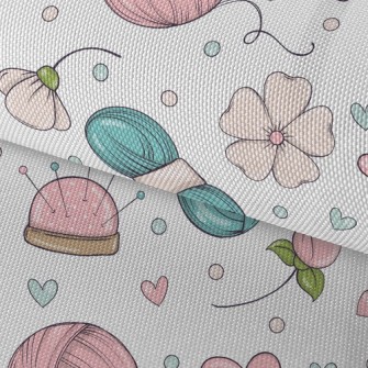 Cute And Cozy Yarn Ball Waterproof Oxford