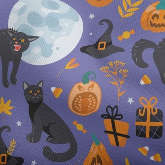 Fierce Black Cat In Witch Hat Dobby