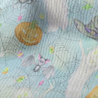 Watercolor Ghost Spider Terry