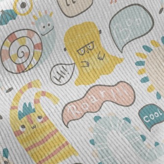 Halloween Funny Little Monster Standard Corduroy