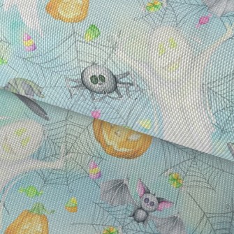 Watercolor Ghost Spider Waterproof Oxford