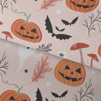Evil Pumpkin Bat Waterproof Oxford
