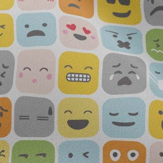 Changing Square Emoticons Chiffon