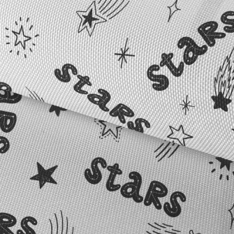 Shining Star Text Waterproof Oxford