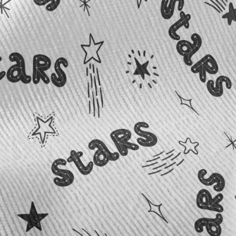 Shining Star Text Standard Corduroy