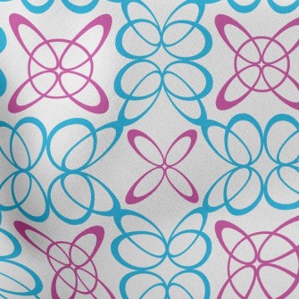 Psychedelic Coil Overlap Stretch Ponte