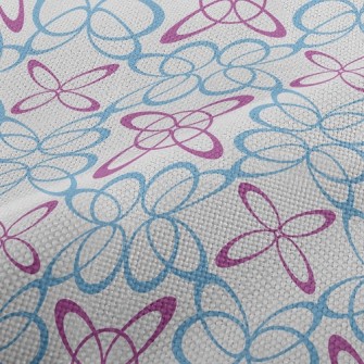 Psychedelic Coil Overlap Performance Linen