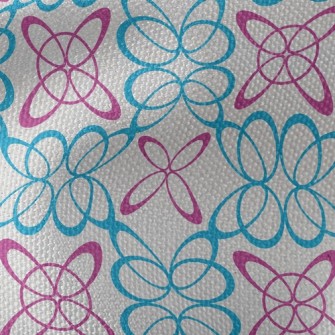 Psychedelic Coil Overlap Waterproof Canvas