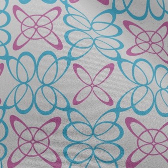 Psychedelic Coil Overlap Chiffon