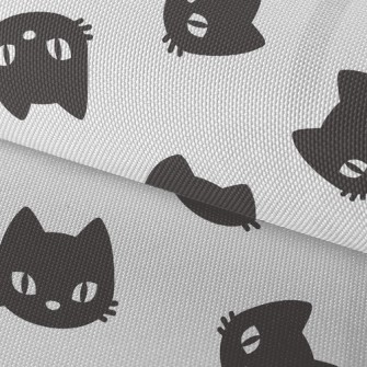 Serious Little Black Cat Waterproof Oxford