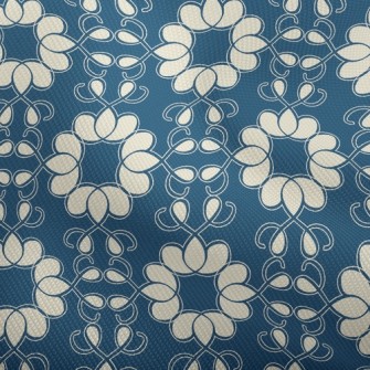 Neatly Arranged Flowers Dobby