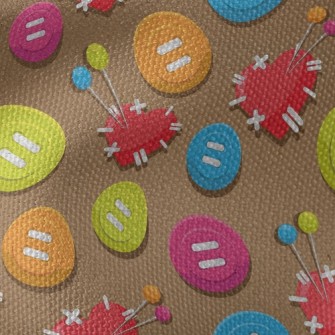 Colorful And Changeable Button Waterproof Canvas