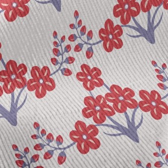 Small Berry Flowers Standard Corduroy