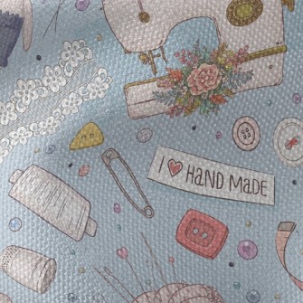 Hand-sewn Rabbit Doll Waterproof Canvas