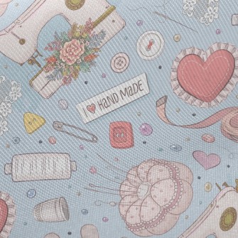 Hand-sewn Rabbit Doll Twill