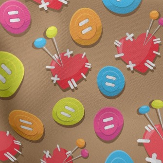 Colorful And Changeable Button Stretch Ponte