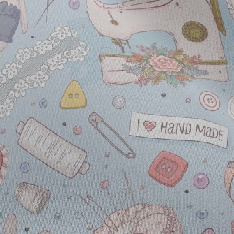 Hand-sewn Rabbit Doll Chiffon