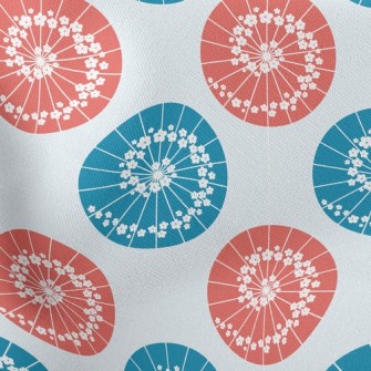 Japanese Flower Umbrella Stretch Ponte