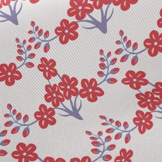Small Berry Flowers Twill