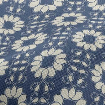 Neatly Arranged Flowers Performance Linen