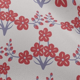 Small Berry Flowers Chiffon