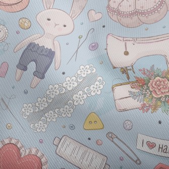 Hand-sewn Rabbit Doll Dobby